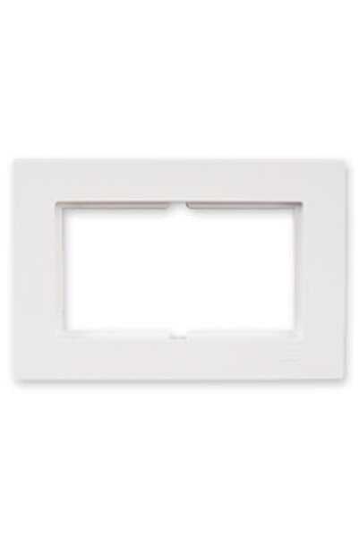 Günsan إطار مقبس مزدوج من GÜNSAN EQONA Ivory