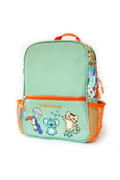 Milk & Moo حقيبة ظهر Milk&Moo للأطفال بتصميم أصدقاء الغابة، خفيفة الوزن ومريحة