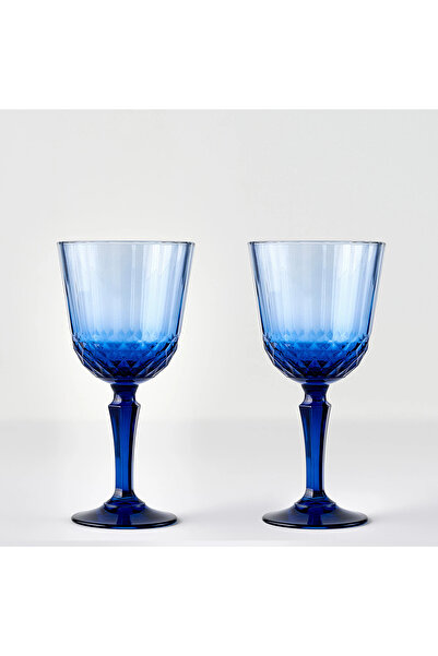 Bella Maison Colore Kesme Kadeh 2'li Mavi (310 cc)