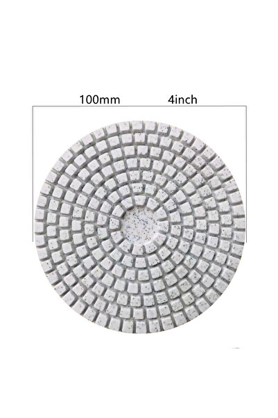 Choice قرص واحد - 100 مم، نوع 125، حبيبات 50، لصقل حواف بلاط السيراميك، مناسب...