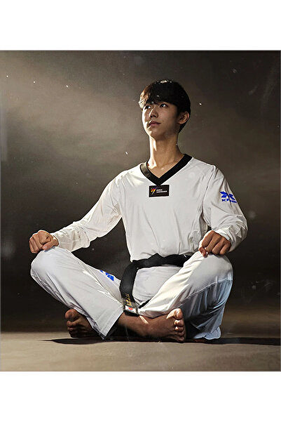 KPNP OLİMPİK TAEKWONDO ELBİSESİ MAVİ - WT ONAYLI