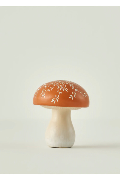Bella Maison Mushroom Dekoratif Obje Kiremit (10x10x12 cm)