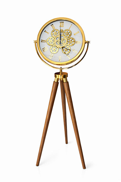 Libas Metal TRİPOD AYAKLI ÇARKLI SAAT