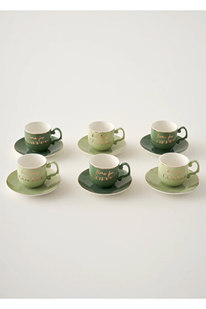 Bella Maison Set de ceai din porțelan Bianca, 6 bucăți (90 cc)