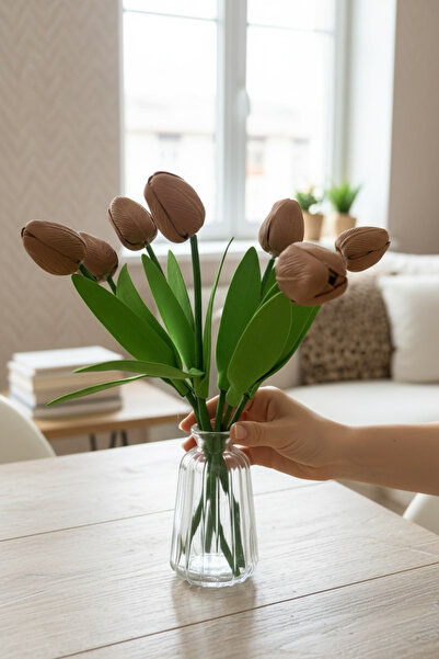 zezedesing Minimal Modern Decorative Vase(12X6)