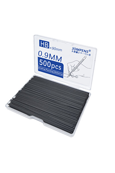 Choice 500 قطعة من رؤوس أقلام الرصاص السوداء القابلة للاستبدال، سعة كبيرة، 0....