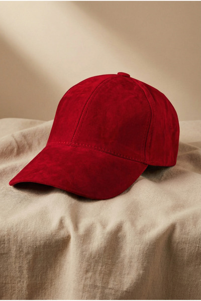 OnMyHead Kšiltovka z pravého semiše