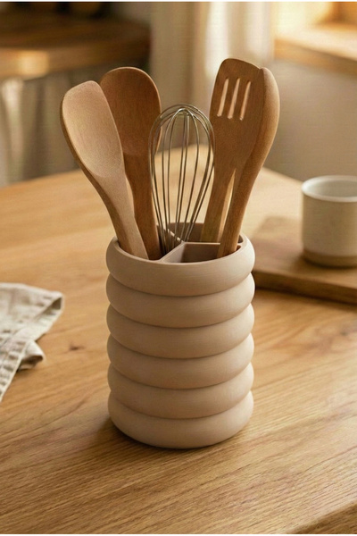Puffin Design Aura Kitchen Organizer Beige Color