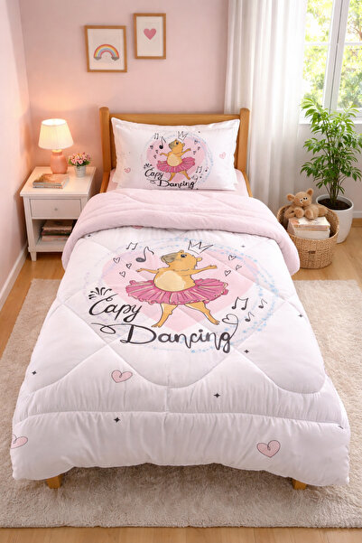 Evmila مجموعة نوم للأطفال من كابي دانسينج باليرين كابيبارا