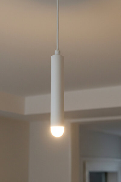 Bamyum Simavdo Beyaz Sarkıt Avize Sarkıt Lamba Salon Mutfak Avizeleri Pastane...