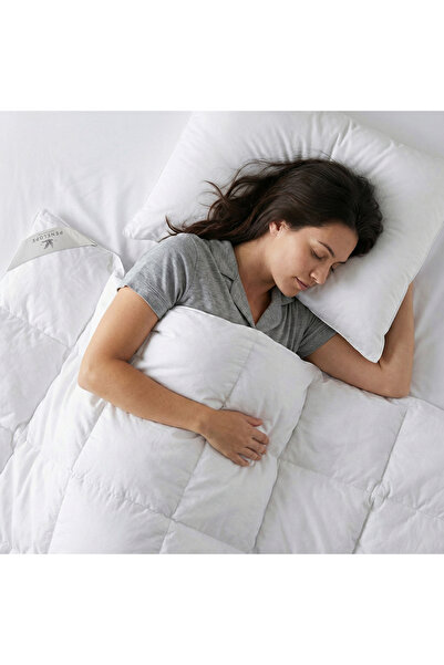 Penelope Bedroom سلسلة ذهبية - 13.5 توغ، 100% ريش أوزة، لحاف X Battal