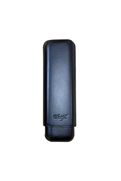 Davidoff Deri Puro Kılıfı Corona Siyah 2li (46ring)