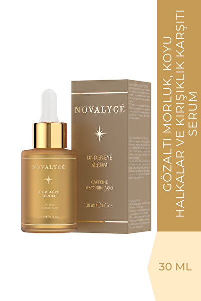 Novalyce Göz Altı Serumu Morluk Torba ve Şişlik Karşıtı Aydınlatıcı Bakım