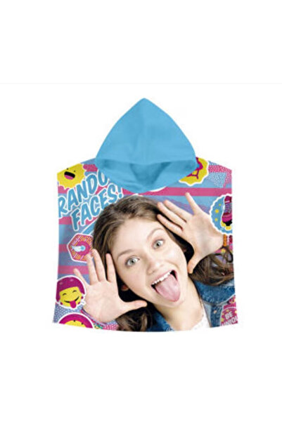 Soy Luna Prosop poncho 60 X 120 CM bumbac Universala Multicolor