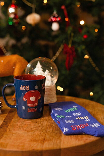 Rakle Christmas Joy&Snow Socks Gift Set Navy Blue 380 Cc
