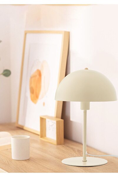 HOMİNG Homing Ryka Masa Lambası Abajur Krem 241605