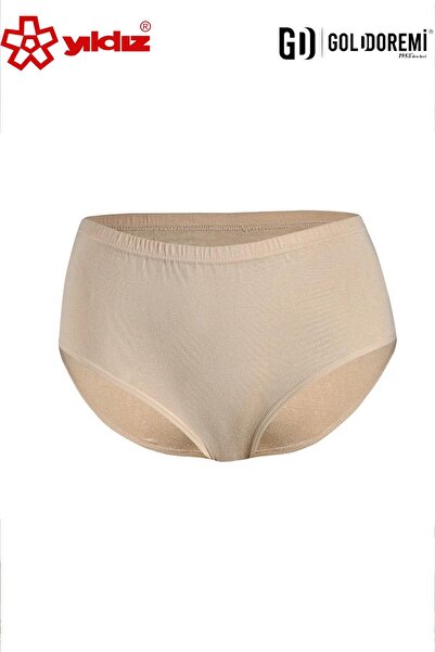 Yıldız İç Giyim Yıldız 3586 Жіночі 100% бавовняні смугасті зручні труси з вис...