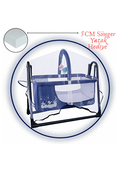 CHUBBY BABY Candy Sepet Beşik Anne Yanı Portatif Beşik 5 CM Sünger YATAK