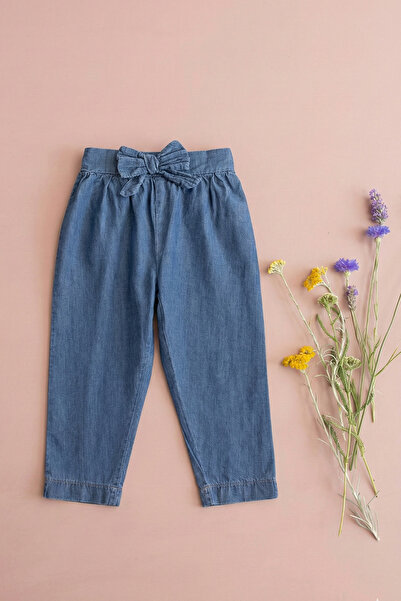 Cigit Havuç Kesim Kot Pantolon 0-5 Yaş Mavi
