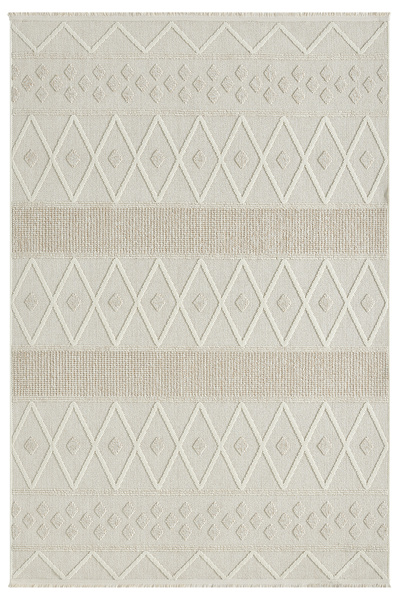 SEYRAN HALI Loopy Krem Bej Halı Salon Oturma Odası Çocuk Odası Yatak Odası Ha...