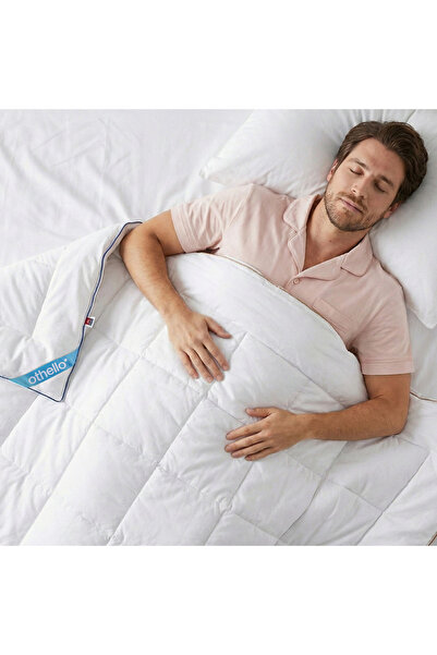 OTHELLO Clima Max Beyaz Kapitoneli Outlast Kumaş Terletmeyen Yorgan 195x215 Cm