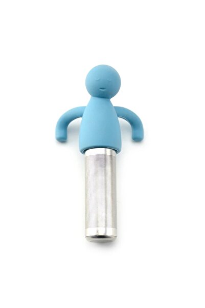 Choice مصفاة شاي زرقاء من الفولاذ المقاوم للصدأ، حقيبة أكياس شاي مبتكرة، فلتر...