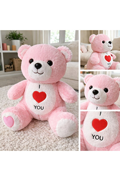HALLEY I LOVE YOU PEMBE AYICIK 25 CM
