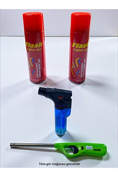 CAMPOUT Torch turbo Pürmüz çakmak uzun mutfak çakmağı gaz kartuş siboplu çakm...
