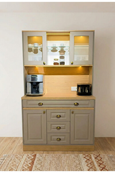 Avm 24 Mikel Masalı Kahve Köşesi Led Aydınlatmalı %100 Mdf Ücretsiz Montaj 12...