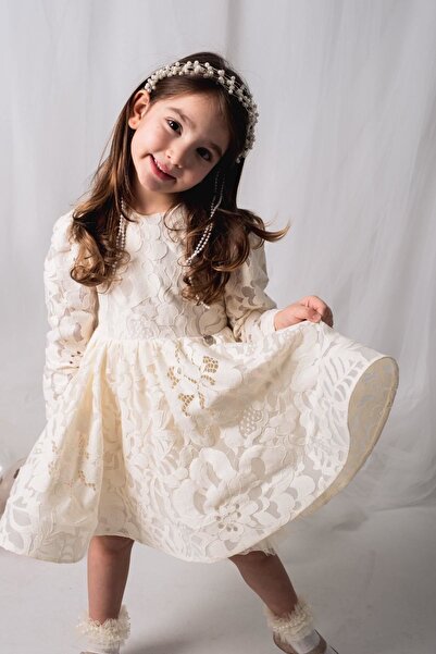 HAUSEkids فستان للفتيات الصغيرات من عمر 2-5 سنوات - إكرو