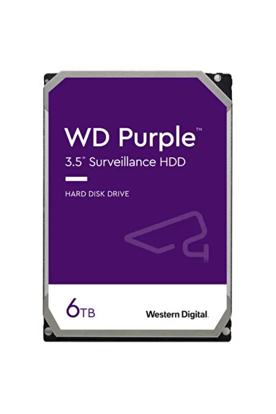 WD Hard disk 6TB - Western Digital PURPLE WD60PURX