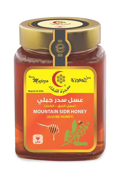 Mujeza Al-Shifa عسل سدر جبلي 600 جرام
