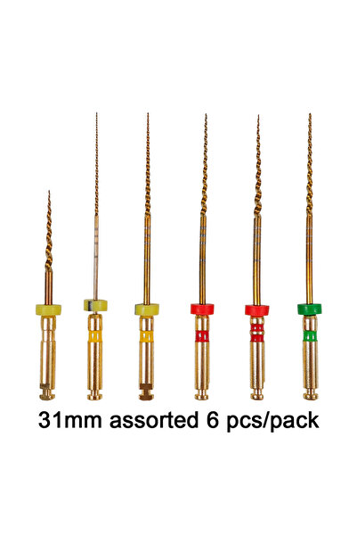 Choice ملف دوار لعلاج قناة الجذر من نوع SO COXO، مقاس 31 مم، يعمل بالحرارة، م...