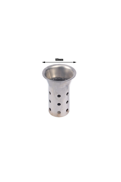 Choice كاتم صوت عادم دراجة نارية عالمي DBPT-60mm، مقاس 51 مم و60 مم، شبكي، DB...