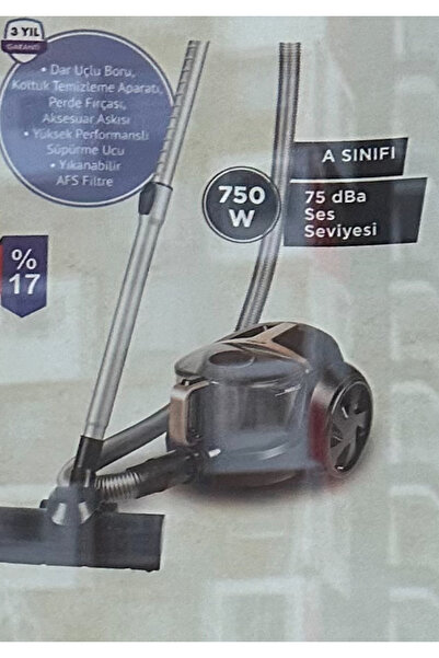Arnica toz torbasız elektrikli süpürge et14445