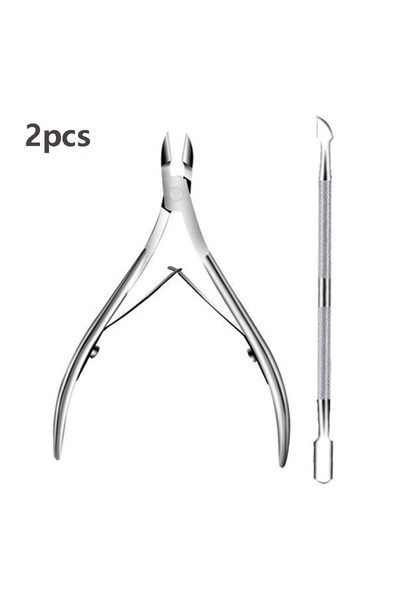 Choice C503-2pcs 3 قطع/مجموعة مقص أظافر احترافي من الفولاذ المقاوم للصدأ، مقص...