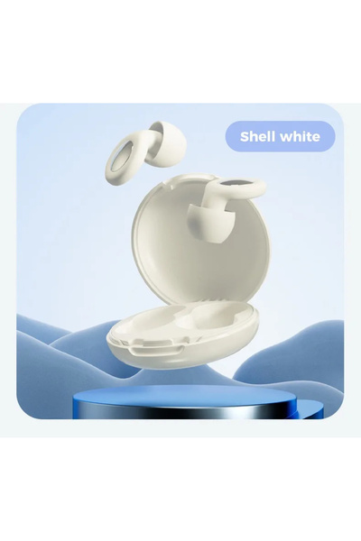 Choice سدادات أذن بيضاء هادئة لتقليل الضوضاء أثناء النوم، فائقة النعومة وقابل...