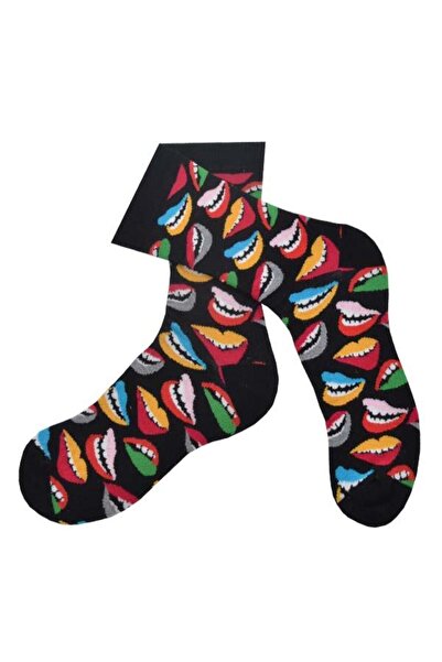 Flora Erkek Ağız Desenli Hareketli Çorap - 41/44