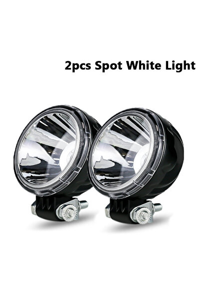 Choice قطعتان من مصابيح العمل LED البيضاء من نوع NLpearl، مقاس 3 بوصات، مناسب...