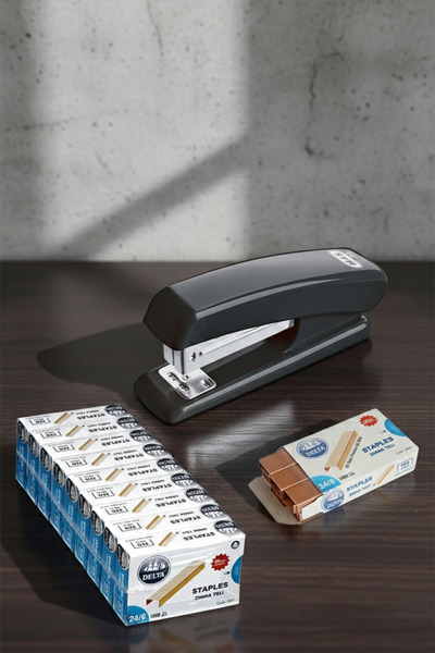 NEON PLUS Büyük Zımba Makinesi 24/6 ve 10.000 Adet Zımba Teli Ofis Seti