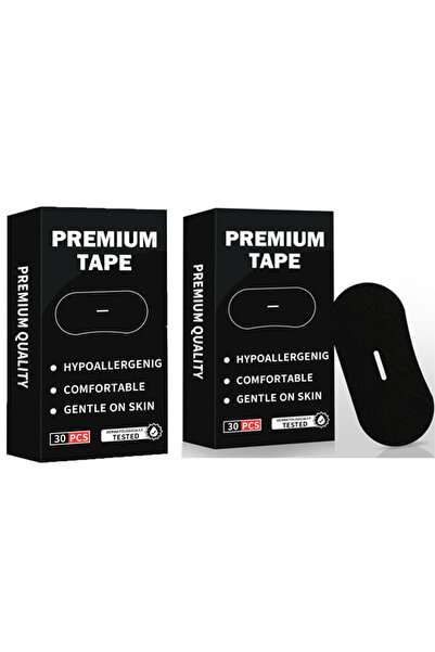 Choice مجموعة من 60 قطعة مع فتحات، 30/60 قطعة شريط لاصق للفم أثناء النوم، يُب...