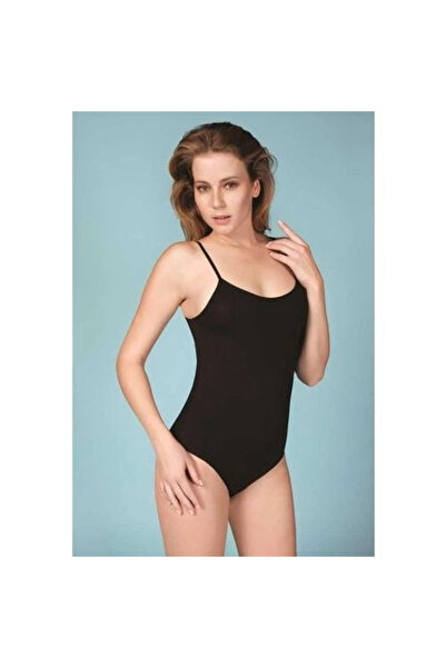 Berrak Γυναικείο κορμάκι με μαύρο σχοινί με κούμπωμα
