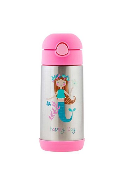 Stephen Joseph Kapaklı Paslanmaz Pipetli Suluk Deniz Kızı