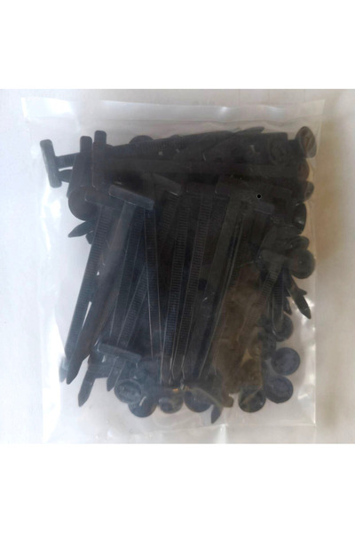 Choice 500 Pieces 1000/100Pcs Cable Ties Buckle Auto Fastener Screw Replaceme...