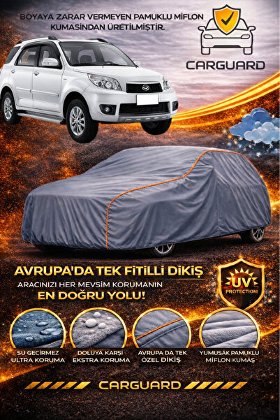 CarGuard غطاء خيمة السيارة من مادة الميفلون المتوافق مع سيارات دايهاتسو تيريوس