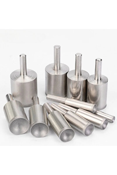 Choice قطعة واحدة 10 مم، قطعة واحدة 3 مم - 25 مم، رؤوس تجليخ ماسية مقعرة، رأس...