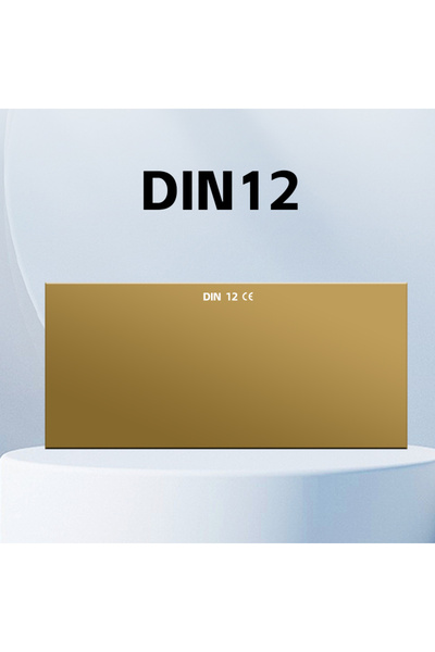 Choice فلتر خوذة بعدسة زجاجية ملحومة مطلية بالذهب عيار 12، عدسة زجاجية مقواة ...