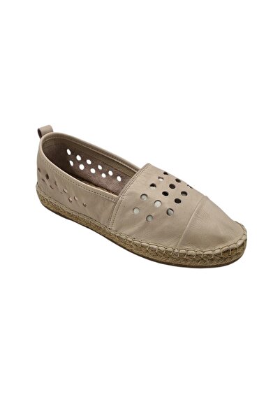 Tergan Espadrile damă 42, piele, bej
