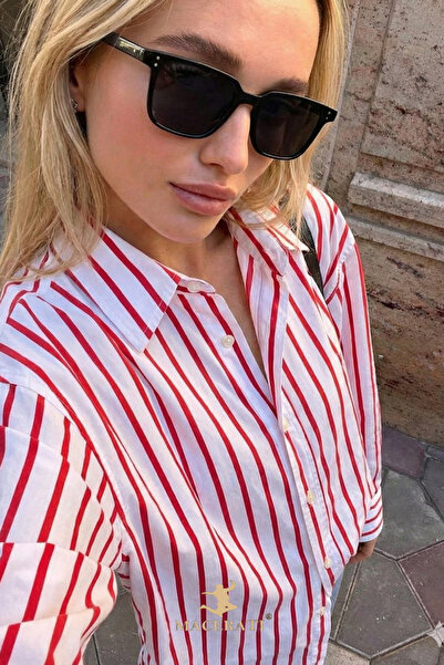 MACERATİ 2028 Unisex Black Square Ultra Light Uv400 Filtered Sunglasses