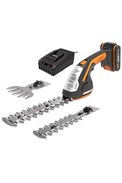 Hype Store WG801E.5 20Volt 2.0Ah. Li- Şarjlı Profesyonel Avuç İçi Çim Kesme, ...